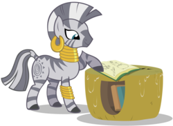 Size: 1600x1168 | Tagged: safe, artist:stinkehund, zecora, zebra, g4, simple background, transparent background, vector