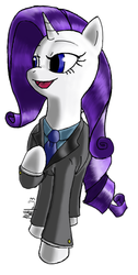 Size: 332x661 | Tagged: safe, artist:matt91691, rarity, pony, g4, business suit, clothes, female, simple background, solo, suit