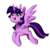 Size: 1024x1024 | Tagged: safe, artist:adailey, twilight sparkle, alicorn, pony, g4, cute, female, mare, open mouth, simple background, solo, transparent background, twiabetes, twilight sparkle (alicorn)