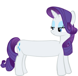 Size: 900x885 | Tagged: safe, rarity, pony, unicorn, g4, female, long pony, mare, simple background, solo, transparent background