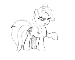 Size: 720x576 | Tagged: safe, artist:supermeatbrony, trixie, g4, sketch