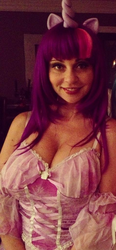 Size: 474x1024 | Tagged: safe, twilight sparkle, human, g4, cosplay, irl, irl human, photo, solo, tara strong