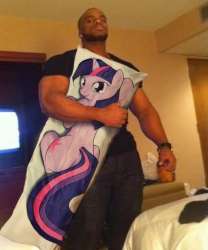 Size: 208x250 | Tagged: safe, twilight sparkle, human, pony, unicorn, g4, body pillow, female, irl, irl human, male, mare, photo, picture for breezies