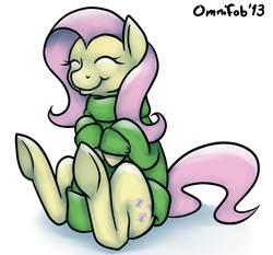 Size: 1280x1194 | Tagged: safe, artist:omnifob, fluttershy, g4, clothes, sweater, sweatershy