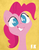 Size: 2074x2687 | Tagged: safe, artist:fluttershythekind, pinkie pie, earth pony, pony, g4, female, mare, portrait, smiling, solo