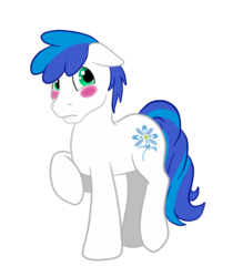 Size: 504x576 | Tagged: safe, artist:shrineheart, oc, oc only, oc:sam, earth pony, pony