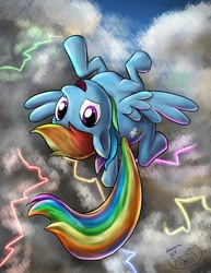 Size: 4250x5497 | Tagged: safe, artist:kuurion, rainbow dash, g4, absurd resolution