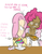 Size: 700x900 | Tagged: safe, artist:keentao, fluttershy, pinkie pie, human, g4, humanized