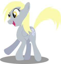 Size: 6000x6329 | Tagged: safe, artist:cooltomorrowkid, derpy hooves, pegasus, pony, g4, absurd resolution, female, mare, simple background, smiling, solo, transparent background, vector