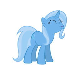 Size: 2200x2000 | Tagged: safe, artist:datnaro, trixie, pony, unicorn, g4, female, kissing, mare, simple background, solo, transparent background, vector