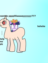 Size: 800x1052 | Tagged: safe, twilight sparkle, oc, g4, hejibits, insanity, twilight snapple, undeveloped pony