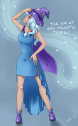 Size: 1966x3157 | Tagged: safe, artist:missangest, trixie, human, g4, humanized