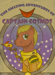 Size: 742x1018 | Tagged: safe, artist:dontaskforcookie, captain cosmos, fallout, fallout 3, parody, ponified, poster