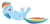 Size: 4000x1954 | Tagged: safe, rainbow dash, pegasus, pony, g4, feather, female, hoof tickling, hooves, laughing, mare, simple background, solo, tickling, transparent background