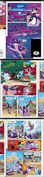 Size: 513x2048 | Tagged: safe, idw, rainbow dash, spike, twilight sparkle, g4, official, comic, idw advertisement, issue 5, preview