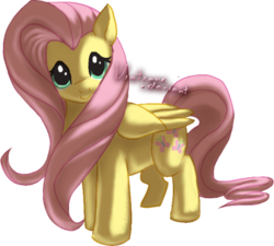 Size: 600x541 | Tagged: safe, artist:vintrove, fluttershy, pony, g4, female, solo