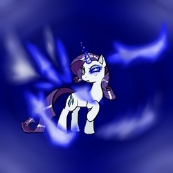 Size: 800x800 | Tagged: safe, artist:ichibangravity, rarity, pony, g4, solo