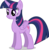 Size: 4000x4043 | Tagged: safe, artist:the-crusius, twilight sparkle, alicorn, pony, g4, .ai available, absurd resolution, female, folded wings, mare, shadow, simple background, smiling, solo, transparent background, twilight sparkle (alicorn), vector