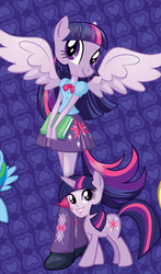 Size: 332x565 | Tagged: safe, twilight sparkle, anthro, equestria girls, g4, face swap, facebomb, trading faces