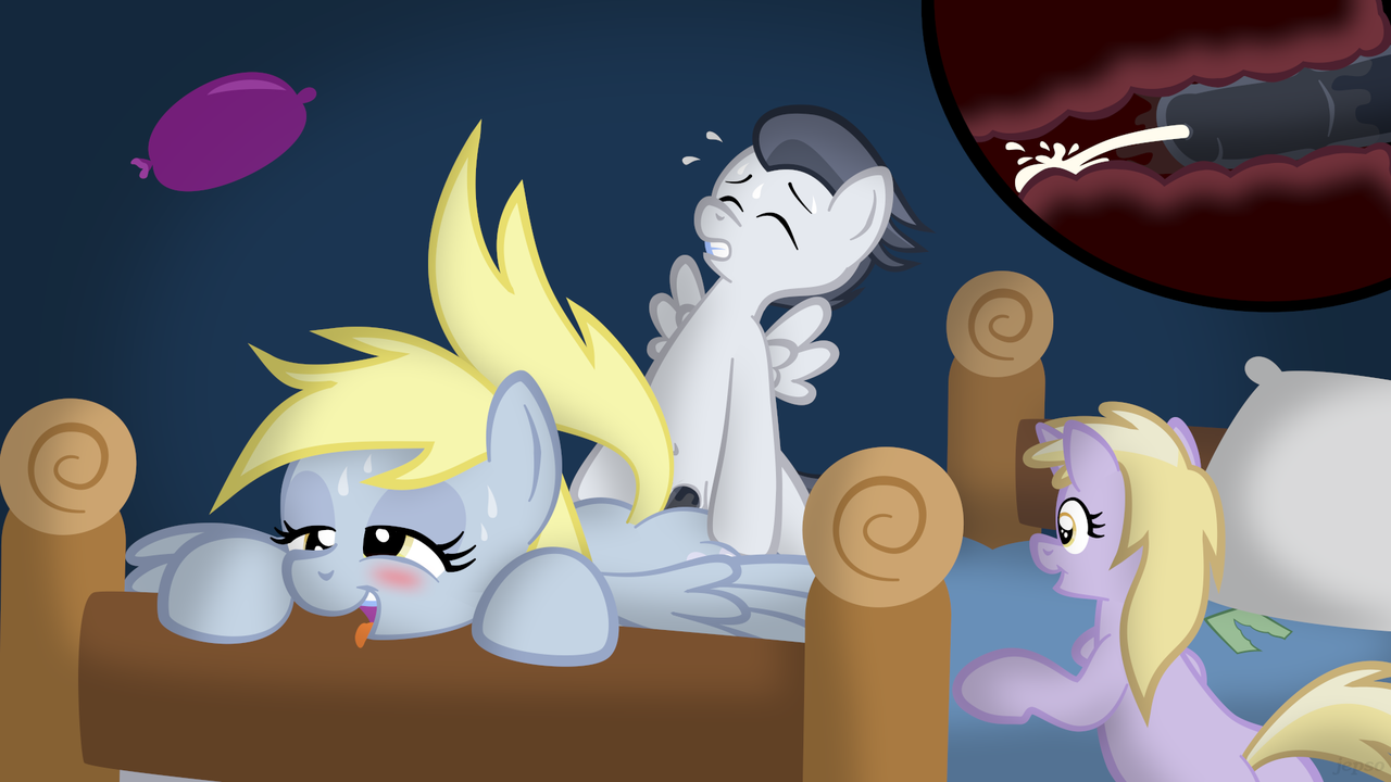 270651 Explicit Artistjepso Derpy Hooves Dinky Hooves Rumble