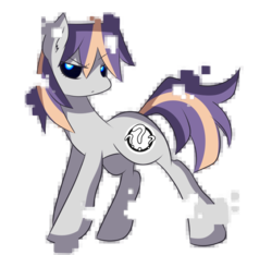 Size: 800x750 | Tagged: safe, artist:elsie-v, missingno, pokémon, ponified