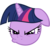 Size: 6000x6000 | Tagged: safe, artist:lazypixel, twilight sparkle, pony, unicorn, a canterlot wedding, g4, my little pony: friendship is magic, absurd resolution, angry, bust, floppy ears, grumpy, pouting, simple background, transparent background, twilight sparkle is not amused, unamused, unicorn twilight, upset, vector