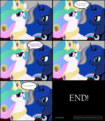 Size: 2090x2397 | Tagged: safe, artist:iflysna94, princess celestia, princess luna, g4, comic