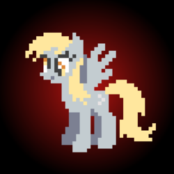 Size: 384x384 | Tagged: safe, derpy hooves, pegasus, pony, g4, 8-bit, female, mare, solo, sprite