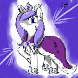 Size: 1000x1000 | Tagged: safe, artist:osakaoji, princess platinum, pony, g4, 30 minute art challenge, female, solo