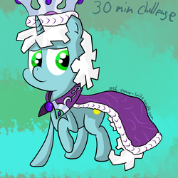 Size: 1000x1000 | Tagged: safe, artist:stoner-spike, princess platinum, g4, 30 minute art challenge