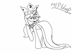 Size: 1024x768 | Tagged: safe, artist:mlpblogs, princess platinum, g4, 30 minute art challenge