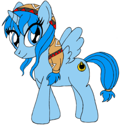 Size: 755x782 | Tagged: safe, artist:eradose, luna noa, lunar: silver star story, ponified