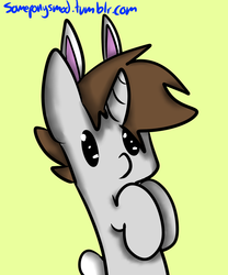 Size: 1280x1536 | Tagged: safe, artist:someponysmod, oc, oc only, 30 minute art challenge, bunny ears