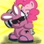 Size: 750x750 | Tagged: safe, artist:strangerdanger, pinkie pie, g4, 30 minute art challenge, animal costume, bunny costume, clothes, costume, energizer bunny
