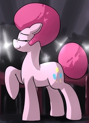 Size: 800x1100 | Tagged: safe, artist:uc77, pinkie pie, g4, afro, alternate hairstyle