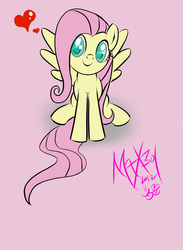 Size: 1408x1920 | Tagged: safe, artist:max301, fluttershy, pony, g4, female, solo