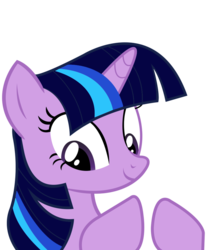 Size: 823x1000 | Tagged: safe, twilight sparkle, g4, alternate hairstyle, bust, recolor, simple background, transparent background