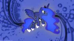 Size: 1920x1080 | Tagged: safe, artist:90sigma, artist:game-beatx14, princess luna, pony, g4, female, flying, solo, wallpaper