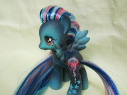 Size: 4320x3240 | Tagged: safe, artist:tiellanicole, jellyfish, pegasus, pony, brushable, customized toy, irl, photo, toy