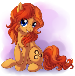 Size: 600x608 | Tagged: safe, artist:shinepawpony, oc, oc only, oc:peanut bucker, pony, solo