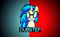 Size: 1440x900 | Tagged: safe, artist:yaruss, dj pon-3, vinyl scratch, g4, dubstep, wallpaper