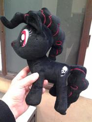 Size: 480x640 | Tagged: artist needed, safe, pony, irl, photo, plushie, pony of doom, solo, voltaire