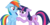 Size: 21983x10912 | Tagged: safe, rainbow dash, twilight sparkle, pegasus, pony, unicorn, g4, absurd resolution, duo, female, looking at each other, mare, simple background, transparent background, vector