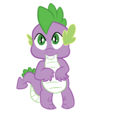 Size: 400x400 | Tagged: safe, artist:shadowfoxnjp, spike, dragon, g4, male, simple background, solo, transparent background