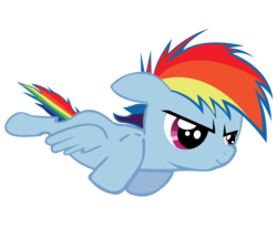 Size: 1400x1200 | Tagged: safe, artist:ocarina0ftimelord, rainbow dash, g4, filly, flying, simple background, transparent background, vector