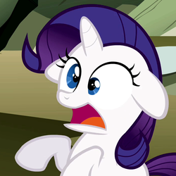 Size: 700x700 | Tagged: safe, screencap, rarity, g4, derp, faic, filly, floppy ears, reaction image
