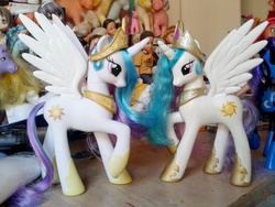 Size: 800x600 | Tagged: safe, artist:oak23, princess celestia, g4, brushable, customized toy, figure, irl, photo, toy