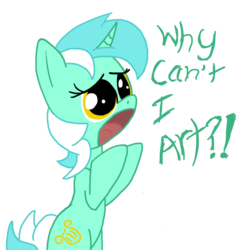 Size: 1200x1200 | Tagged: safe, artist:roflpony, lyra heartstrings, pony, g4, open mouth, simple background, solo, transparent background