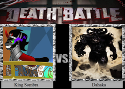 Size: 1008x720 | Tagged: safe, king sombra, g4, dahaka, death battle, meme, prince of persia