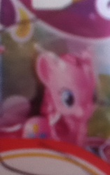 Size: 364x579 | Tagged: safe, pinkie pie, g4, blurry, brushable, circular ad, female, irl, photo, toy